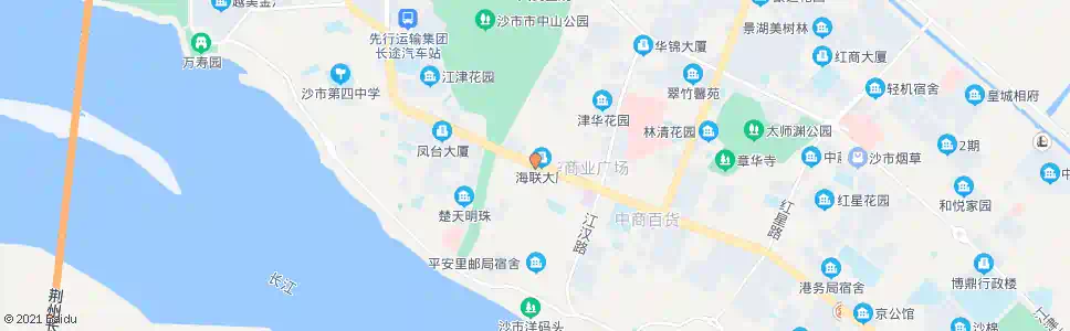 荆州美佳华_公交站地图_荆州公交_妙搜公交查询2025