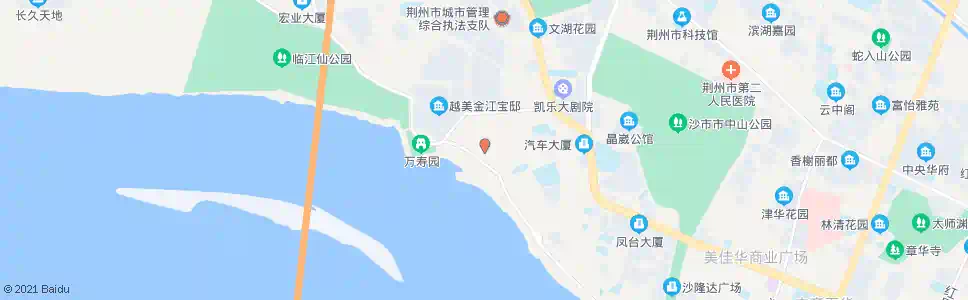 荆州通忂路口_公交站地图_荆州公交_妙搜公交查询2025