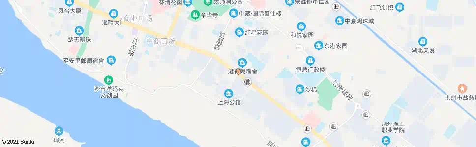 荆州肉联路口_公交站地图_荆州公交_妙搜公交查询2025