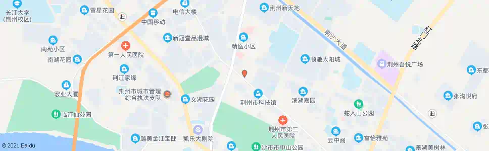 荆州少年宫_公交站地图_荆州公交_妙搜公交查询2025