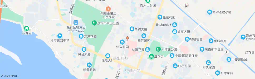 荆州一医_公交站地图_荆州公交_妙搜公交查询2025