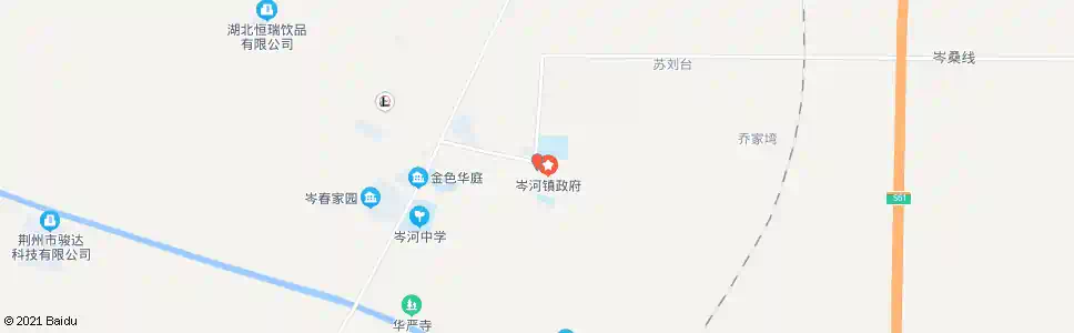 荆州岑河_公交站地图_荆州公交_妙搜公交查询2025
