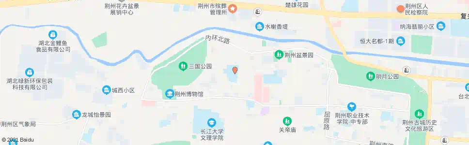 荆州江陵中学_公交站地图_荆州公交_妙搜公交查询2025