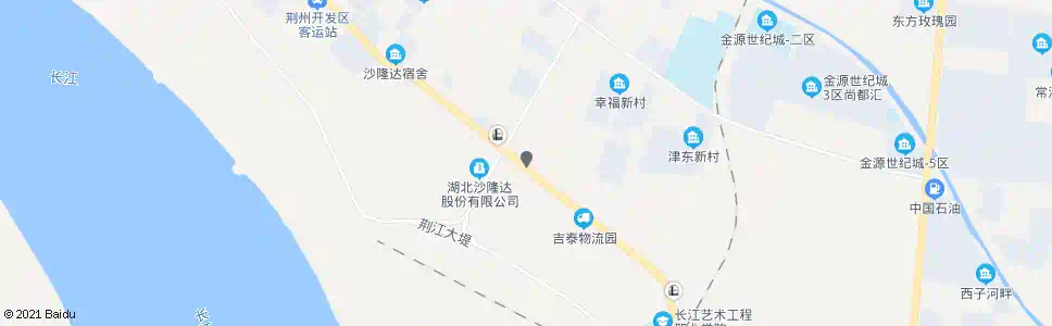 荆州幸福村_公交站地图_荆州公交_妙搜公交查询2025