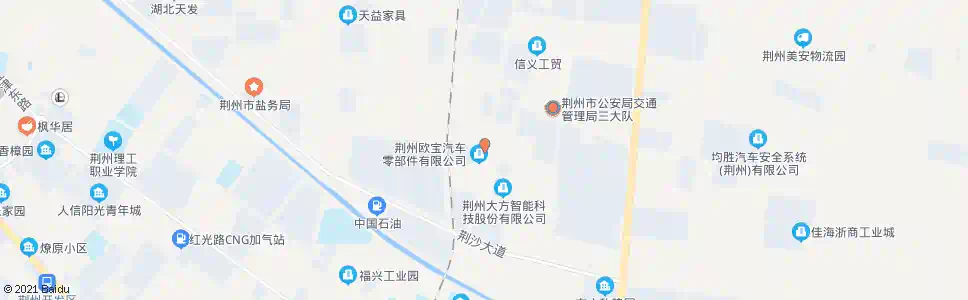 荆州王家港路_公交站地图_荆州公交_妙搜公交查询2025