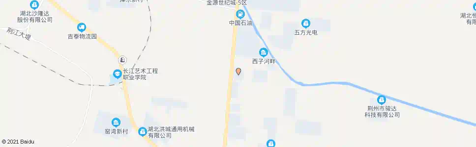 荆州功能二路口_公交站地图_荆州公交_妙搜公交查询2025