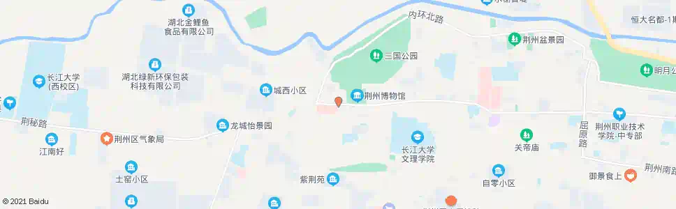 荆州西门_公交站地图_荆州公交_妙搜公交查询2025