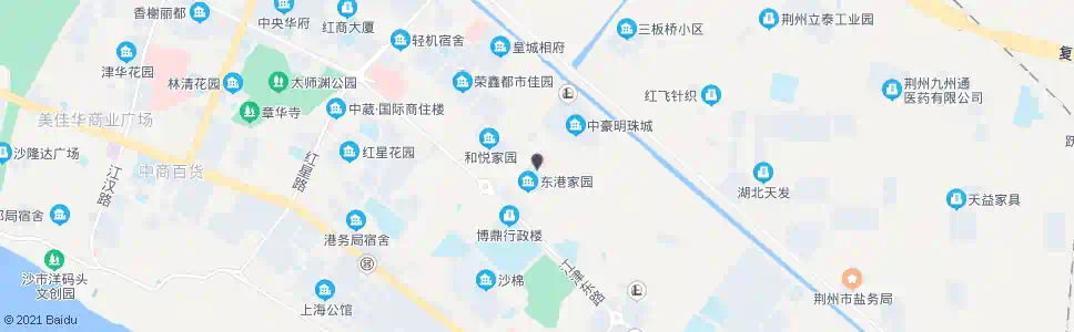 荆州荆棉医院_公交站地图_荆州公交_妙搜公交查询2025