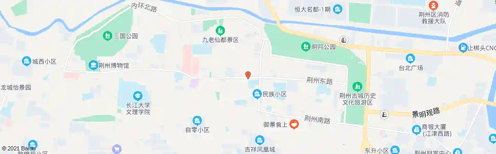 荆州荆州天桥_公交站地图_荆州公交_妙搜公交查询2025