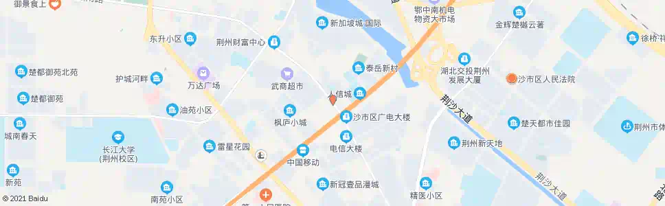 荆州七一一厂_公交站地图_荆州公交_妙搜公交查询2025