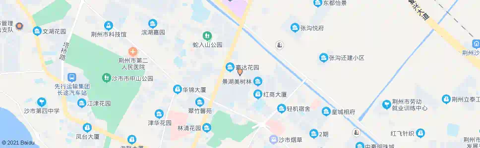 荆州荧光灯厂_公交站地图_荆州公交_妙搜公交查询2025