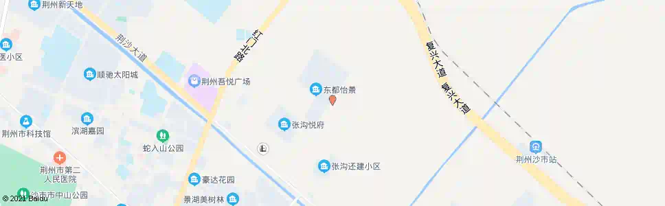 荆州红星北路_公交站地图_荆州公交_妙搜公交查询2025