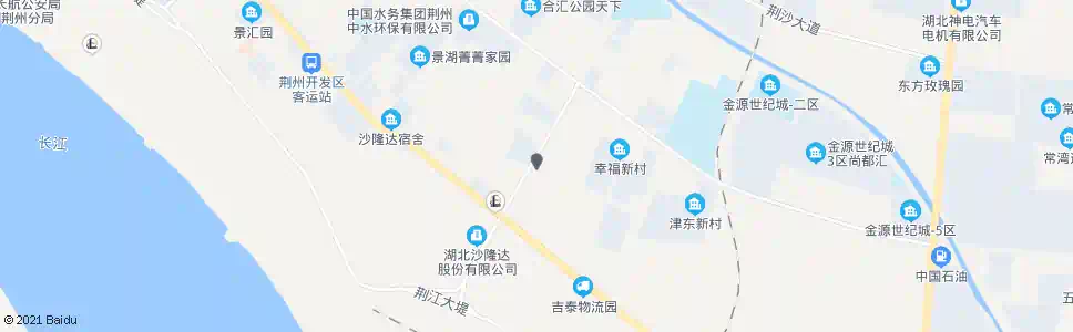 荆州月堤路口_公交站地图_荆州公交_妙搜公交查询2025