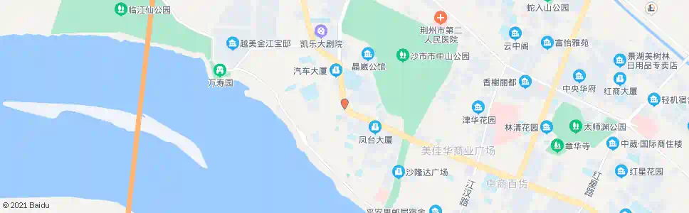 荆州三中_公交站地图_荆州公交_妙搜公交查询2025