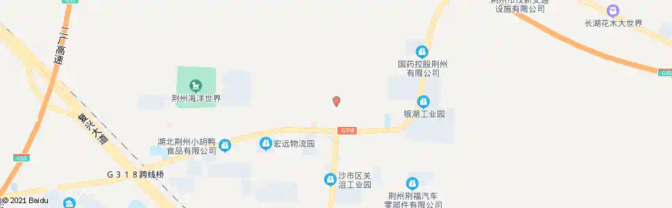 荆州红门路_公交站地图_荆州公交_妙搜公交查询2025