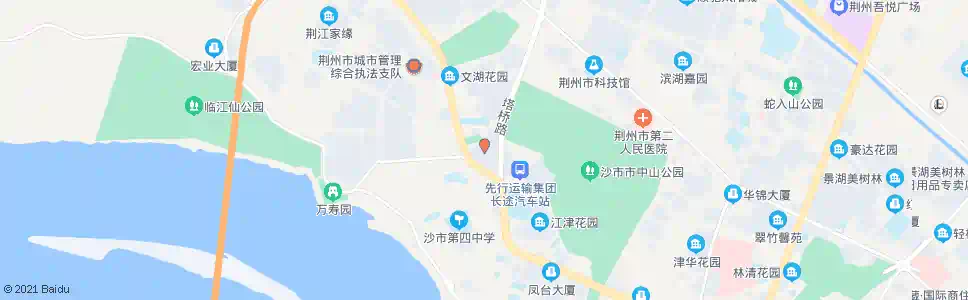 荆州塔桥小区_公交站地图_荆州公交_妙搜公交查询2025