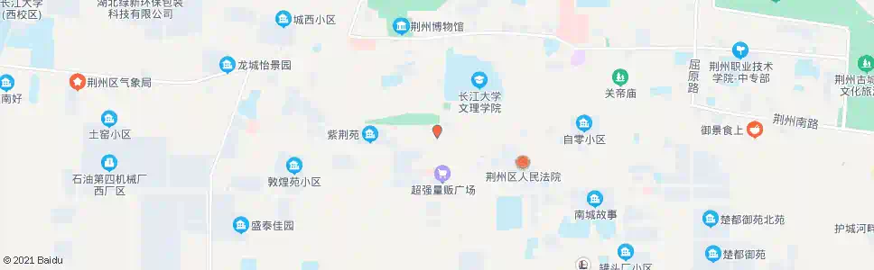 荆州交警一大队_公交站地图_荆州公交_妙搜公交查询2025