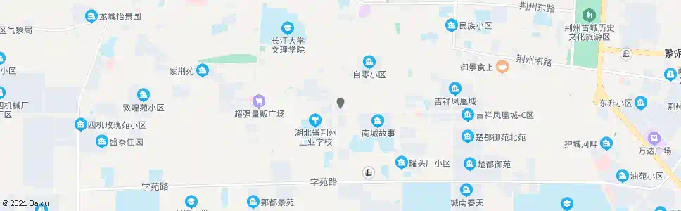 荆州楚兴小区_公交站地图_荆州公交_妙搜公交查询2025