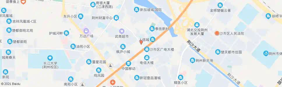 荆州七一一_公交站地图_荆州公交_妙搜公交查询2025