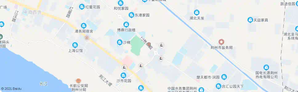 荆州三湾路转盘_公交站地图_荆州公交_妙搜公交查询2025