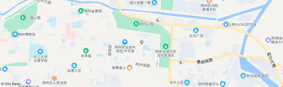 荆州自行车总厂_公交站地图_荆州公交_妙搜公交查询2025