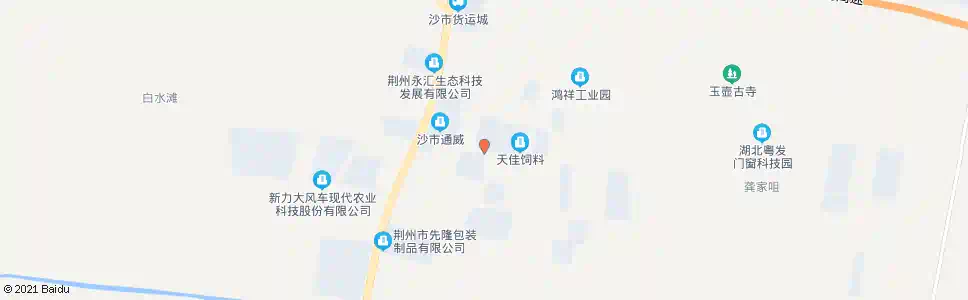 荆州正欣生物_公交站地图_荆州公交_妙搜公交查询2025