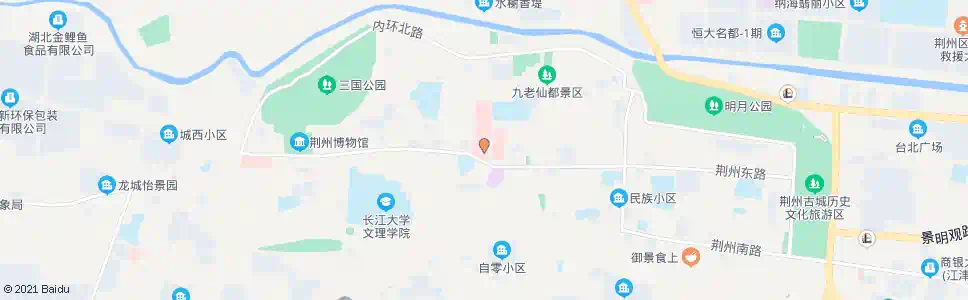荆州荆州中心医院_公交站地图_荆州公交_妙搜公交查询2025