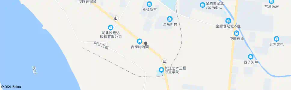 荆州钢管厂_公交站地图_荆州公交_妙搜公交查询2025