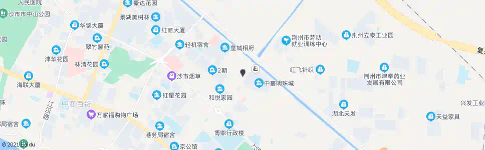 荆州开发区管委会_公交站地图_荆州公交_妙搜公交查询2025