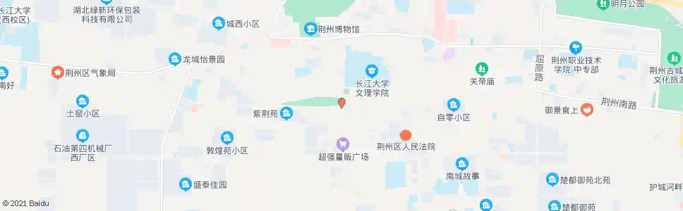 荆州新南门_公交站地图_荆州公交_妙搜公交查询2025