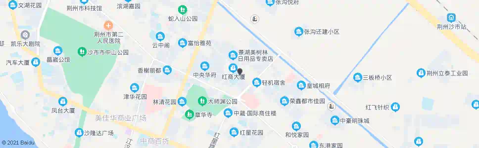 荆州11中_公交站地图_荆州公交_妙搜公交查询2025