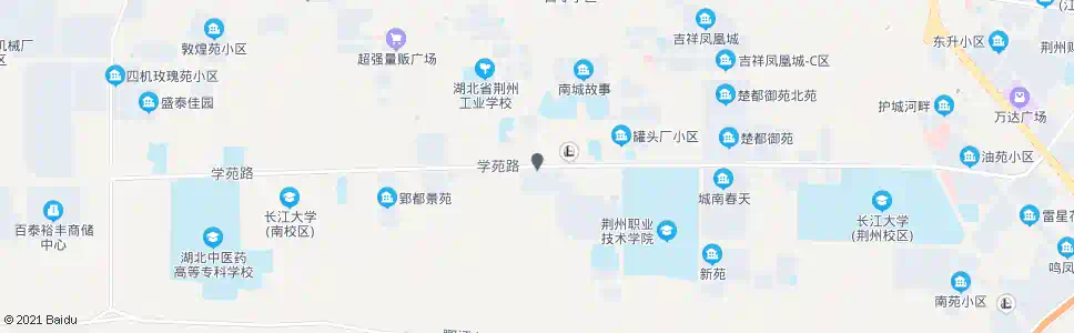 荆州工民路口_公交站地图_荆州公交_妙搜公交查询2025