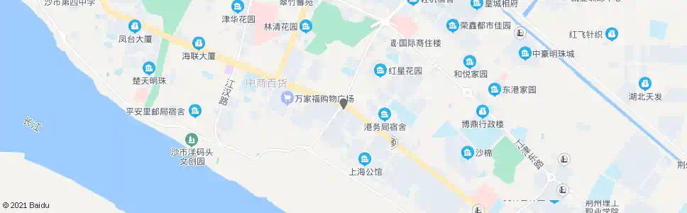 荆州红星路_公交站地图_荆州公交_妙搜公交查询2025