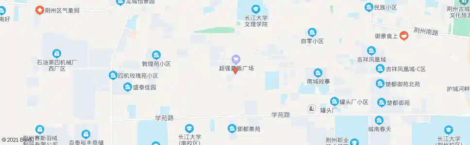 荆州凤凰西路口_公交站地图_荆州公交_妙搜公交查询2025