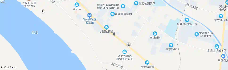 荆州沙隆达_公交站地图_荆州公交_妙搜公交查询2025