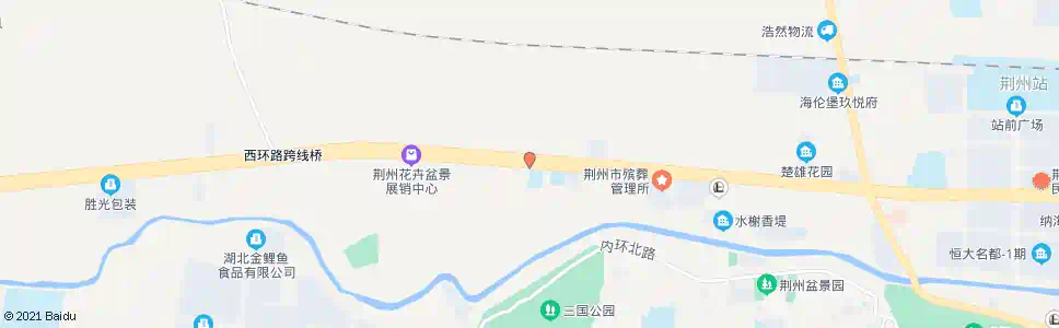 荆州北环路_公交站地图_荆州公交_妙搜公交查询2025