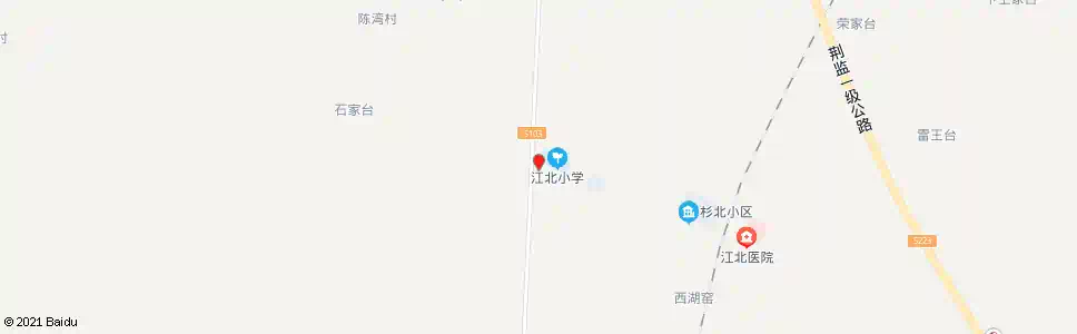 荆州江北中学_公交站地图_荆州公交_妙搜公交查询2025