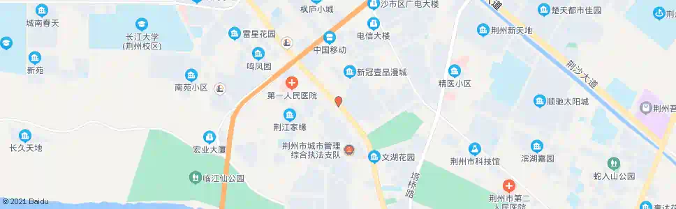 荆州白云桥_公交站地图_荆州公交_妙搜公交查询2025