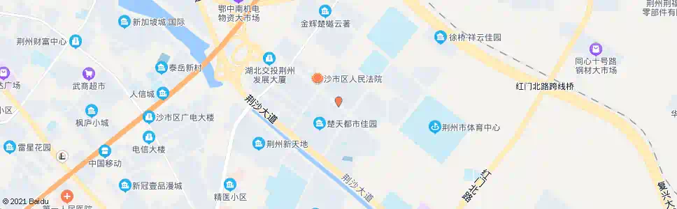 荆州工农路口_公交站地图_荆州公交_妙搜公交查询2025