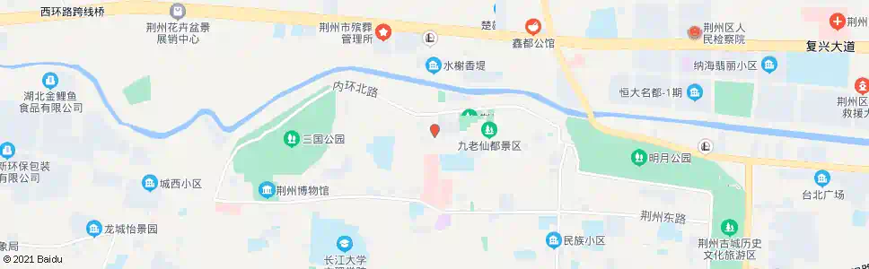 荆州新北门_公交站地图_荆州公交_妙搜公交查询2025