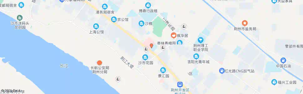 荆州三医院_公交站地图_荆州公交_妙搜公交查询2025