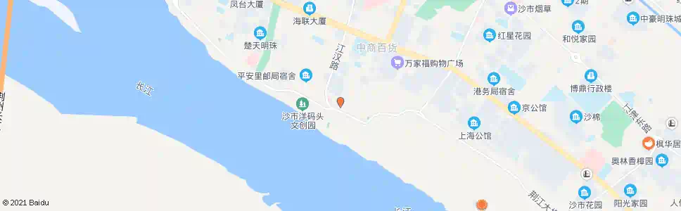 荆州文星楼_公交站地图_荆州公交_妙搜公交查询2025