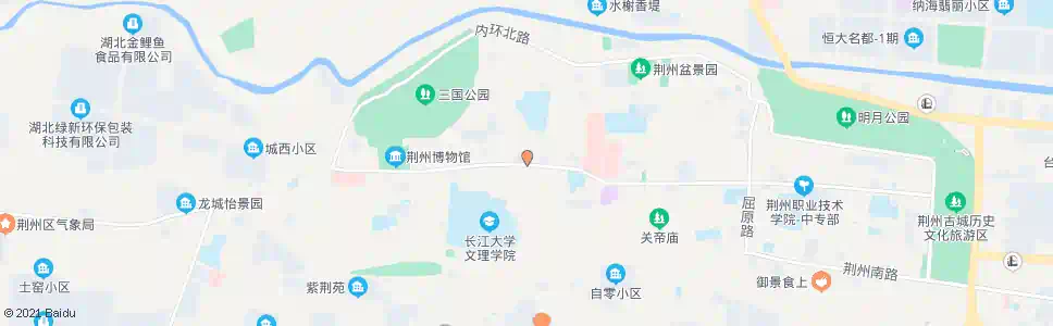 荆州洪苑宾馆_公交站地图_荆州公交_妙搜公交查询2025