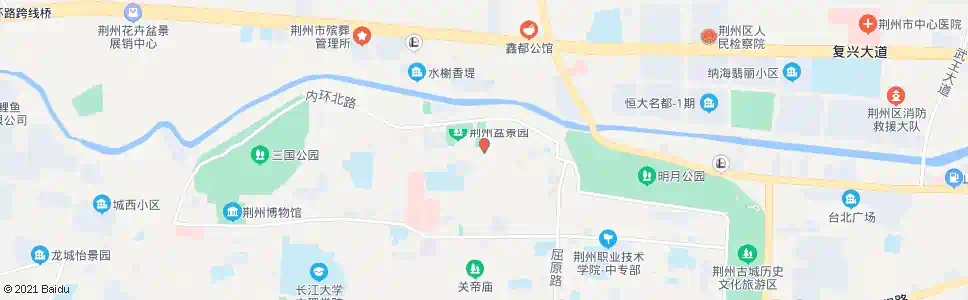 荆州玄妙观_公交站地图_荆州公交_妙搜公交查询2025
