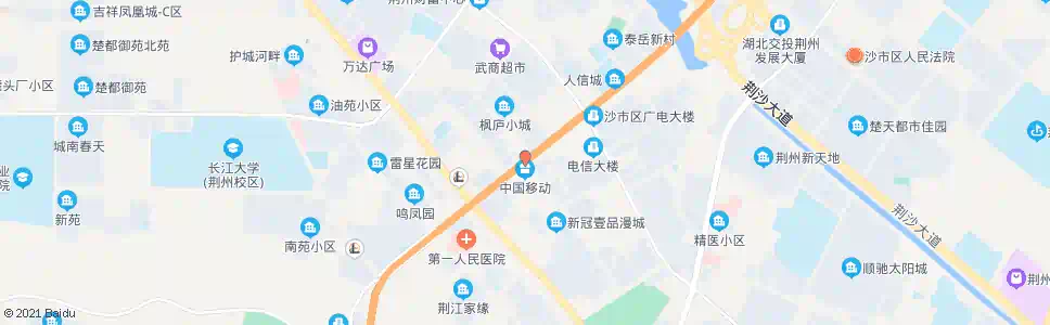 荆州太岳北路_公交站地图_荆州公交_妙搜公交查询2025