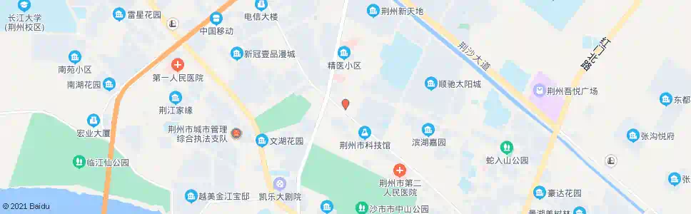荆州青少年宫_公交站地图_荆州公交_妙搜公交查询2025