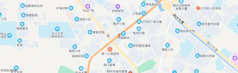 荆州消防队_公交站地图_荆州公交_妙搜公交查询2025