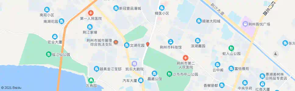 荆州碧波路口_公交站地图_荆州公交_妙搜公交查询2025
