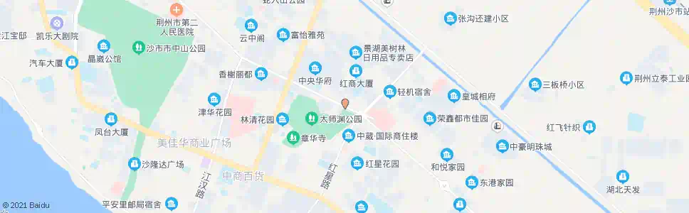 荆州活力城_公交站地图_荆州公交_妙搜公交查询2025