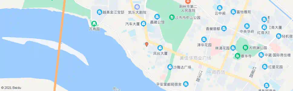 荆州五一路口_公交站地图_荆州公交_妙搜公交查询2025